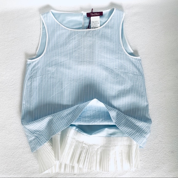 MAXMARA TOP - 100% COTTON - Picture 3 of 8